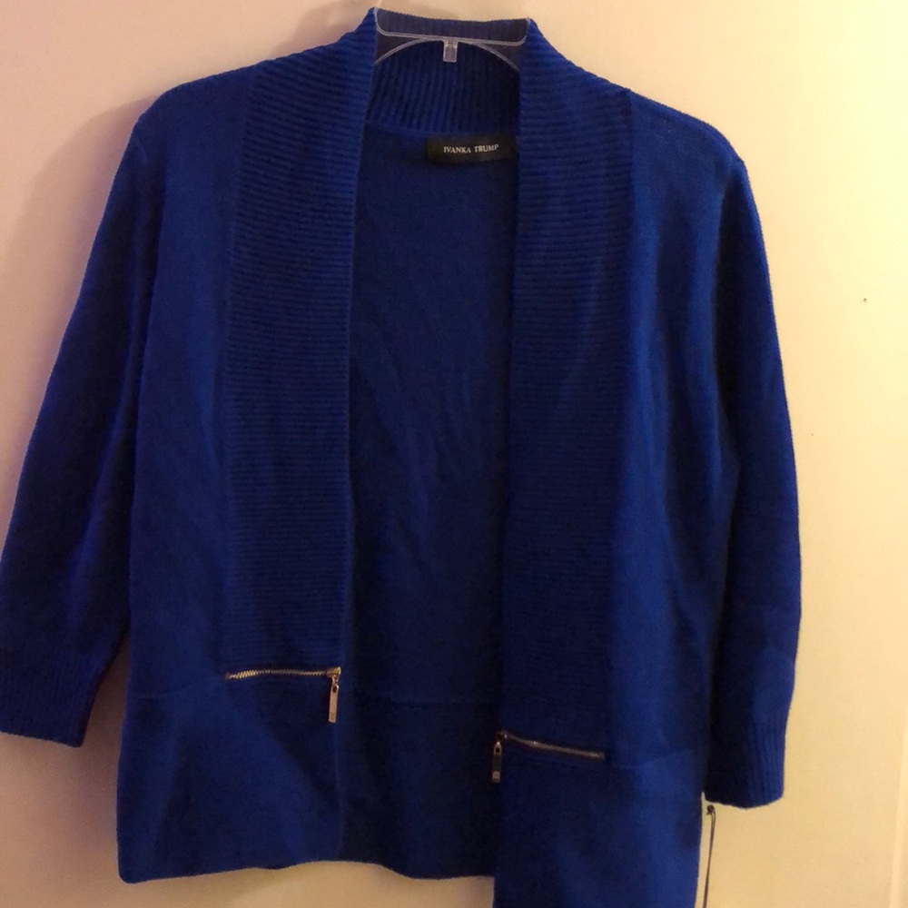 Dark blue sweater!